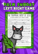 Load image into Gallery viewer, Palm Sunday Left-Right Game