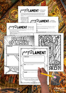 Prayer of Lament Activity Set