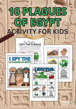 Load image into Gallery viewer, 10 Plagues of Egypt I Spy Game