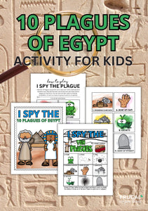 10 Plagues of Egypt I Spy Game