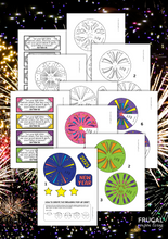 Load image into Gallery viewer, New Year Fireworks 3-D Craft