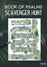 Load image into Gallery viewer, Psalms Bible Scavenger Hunt