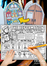 Load image into Gallery viewer, Martin Luther 95 Theses Door Craft