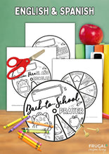 Load image into Gallery viewer, Back to School Prayer Wheel - English &amp; Spanish