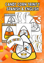 Load image into Gallery viewer, Trinity Candy Corn Coloring Wheel
