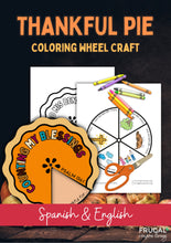 Load image into Gallery viewer, Thanksgiving Blessings Wheel Craft