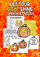 Load image into Gallery viewer, Let Your Light Shine Pumpkin Craft