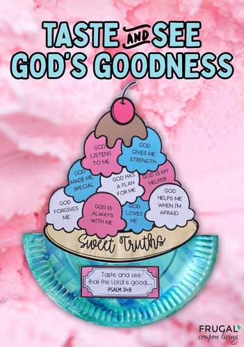 Taste & See Ice Cream Craft