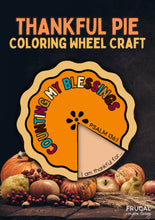 Load image into Gallery viewer, Thanksgiving Blessings Wheel Craft