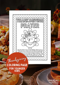 Thanksgiving Prayer Wheel Craft