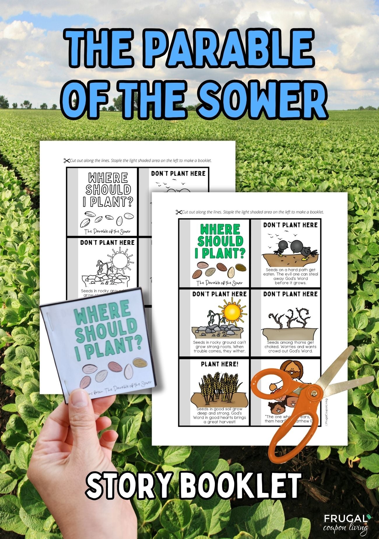 parable of planting seeds Parable of The Sower Activity Set for Kids – Frugal Coupon Living