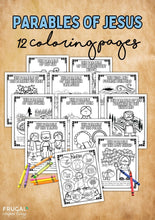 Load image into Gallery viewer, The Parables of Jesus Coloring Pages