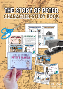 Jesus' Disciple Peter Character Study Book