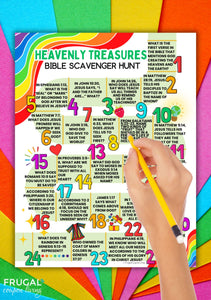 Treasures in Heaven Bible Scavenger Hunt