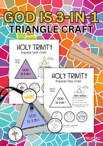 Trinity Popsicle Stick Craft