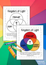 Load image into Gallery viewer, Holy Trinity Kingdom of Light Art for Kids