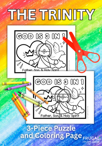 Holy Trinity Sunday School 3-Piece Puzzle