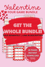 Load image into Gallery viewer, Valentine&#39;s Day Minute to Win It Games