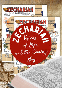 Zechariah Bible Scavenger Hunt