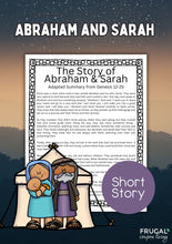Load image into Gallery viewer, Abraham and Sarah Story Crafts
