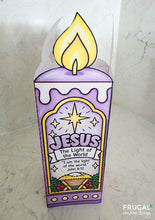 Load image into Gallery viewer, 3-D Advent Candle Craft