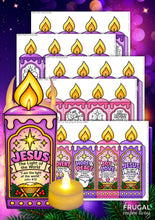 Load image into Gallery viewer, 3-D Advent Candle Craft