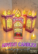 Load image into Gallery viewer, 3-D Advent Candle Craft