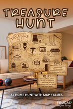 Load image into Gallery viewer, Indoor Treasure Hunt with Map &amp; Clues
