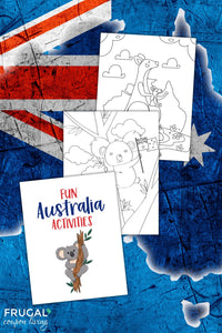 Australia Activity Pack for Kids
