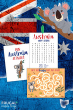 Load image into Gallery viewer, Australia Activity Pack for Kids