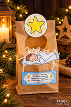 Load image into Gallery viewer, Baby Jesus in a Manger Paper Bag Craft