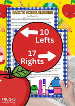 Load image into Gallery viewer, Back to School Left Right Chrsitian Game