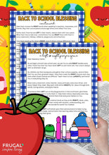 Load image into Gallery viewer, Back to School Left Right Chrsitian Game
