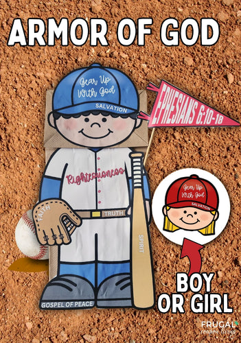 Baseball Armor of God Craft