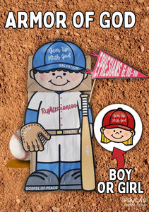 Baseball Armor of God Craft