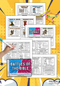 Battles of the Bible Book Craft