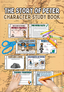 Jesus' Disciple Peter Character Study Book