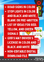 Load image into Gallery viewer, God&#39;s Way Christian Stoplight Craft