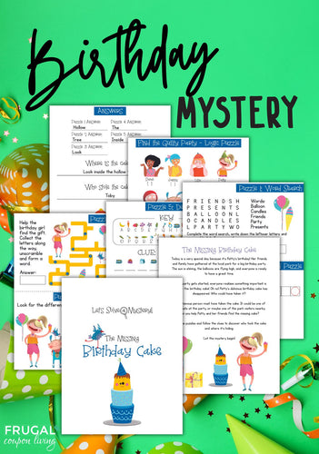 The Birthday Mystery - The Missing Cake