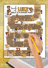 Load image into Gallery viewer, Luke Bible Scavenger Hunt