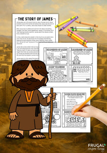 James Bible Character Study Book