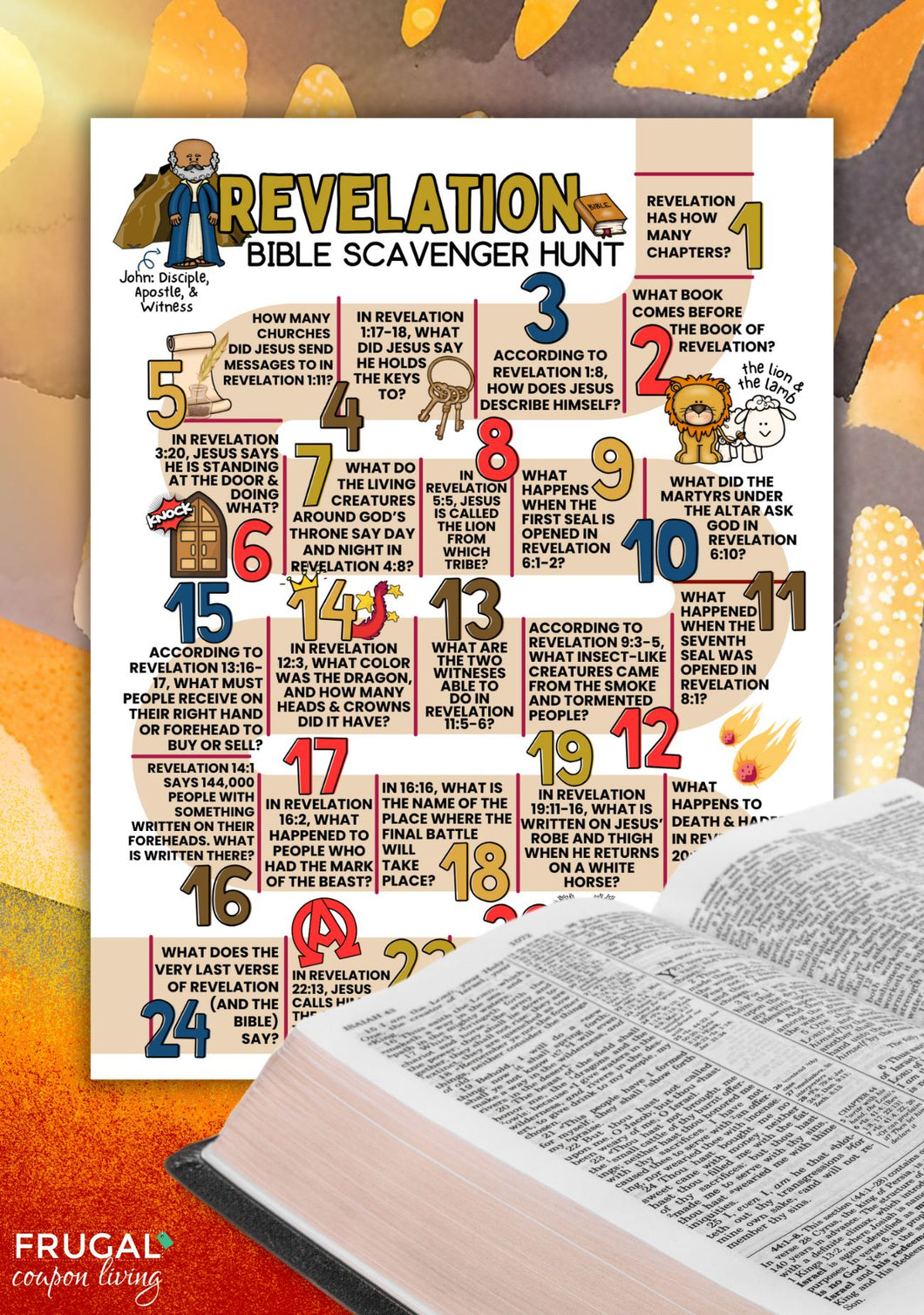 Revelation Bible Scavenger Hunt