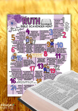 Load image into Gallery viewer, Ruth Bible Scavenger Hunt