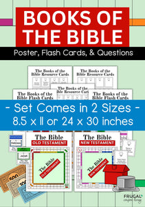 Game-Inspired Books of the Bible Printable Set