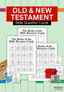 Game-Inspired Books of the Bible Printable Set