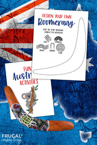 Australia Activity Pack for Kids