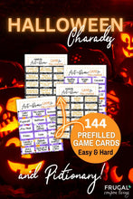 Load image into Gallery viewer, Halloween Charades &amp; Pictionary Words