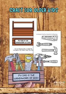Father's Day Toolbox Handiwork of God