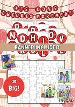 Load image into Gallery viewer, God's Love Puzzle Craft Bulletin Board