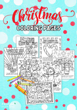 Load image into Gallery viewer, Christian Christmas Coloring Pages